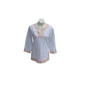 Lilly Pulitzer L Embroidered Swim Coverup Dress
